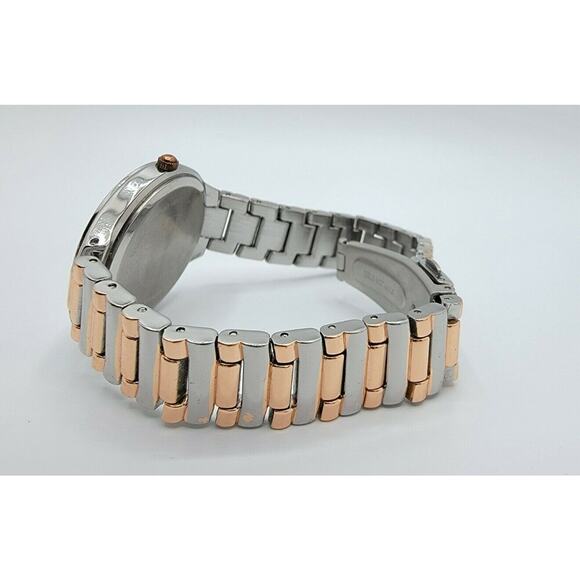 Ladies Anne Klein AK/3109 Two Tone Rose Gold Stainless Steel Analog Quartz Watch - Picture 7 of 10
